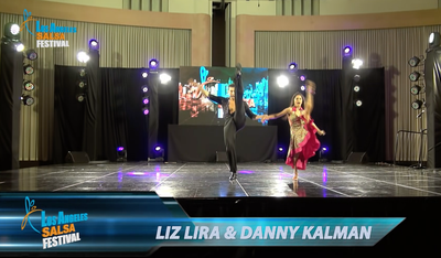 Danny Kalman and Liz Lira Performing Saturday Night at Los Angeles Salsa Festival LASF 4